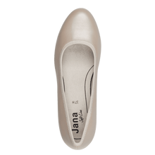 Load image into Gallery viewer, Jana Ladies Pearl Low Heel Court Shoe : 22360-42
