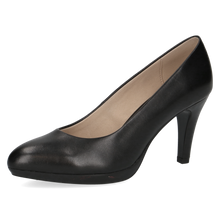 Load image into Gallery viewer, Caprice Ladies Black Court Shoe : 22414-42
