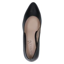 Load image into Gallery viewer, Caprice Ladies Black Court Shoe : 22414-42
