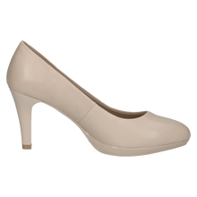 Load image into Gallery viewer, Caprice Ladies Cream Court Shoe : 22414-42
