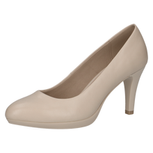 Load image into Gallery viewer, Caprice Ladies Cream Court Shoe : 22414-42
