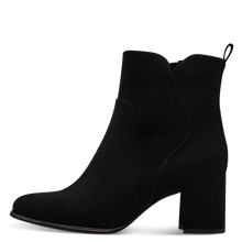 Load image into Gallery viewer, Marco Tozzi Ladies Black Nubuck Ankle Boot - 25095
