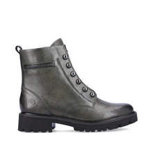 Load image into Gallery viewer, Remonte Ladies Green Ankle Boot: D8670-52
