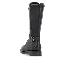 Load image into Gallery viewer, Remonte Ladies Black Lace Up Boot D8390-00
