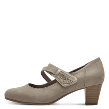 Load image into Gallery viewer, Jana Ladies Stone Bar Heel Shoe: 24464-22
