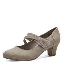 Load image into Gallery viewer, Jana Ladies Stone Bar Heel Shoe: 24464-22
