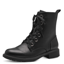 Load image into Gallery viewer, Jana Ladies Black Lace-Up Boot: 25277-43
