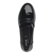 Load image into Gallery viewer, Jana Ladies Black Patent Slip-On Shoe: 24666-43
