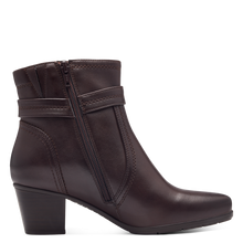 Load image into Gallery viewer, Jana Ladies Brown Block Heel Boot: 25363-43
