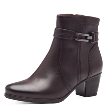 Load image into Gallery viewer, Jana Ladies Brown Block Heel Boot: 25363-43
