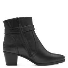 Load image into Gallery viewer, Jana Ladies Black Block Heel Boot: 25363-43
