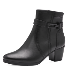 Load image into Gallery viewer, Jana Ladies Black Block Heel Boot: 25363-43
