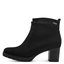 Load image into Gallery viewer, Jana Ladies Black Nubuck Heel Boot: 26378-43
