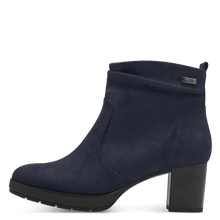 Load image into Gallery viewer, Jana Ladies Navy Nubuck Heel Boot: 26378-43
