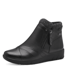 Load image into Gallery viewer, Jana Ladies Black Two Zip Boot: 26461-41
