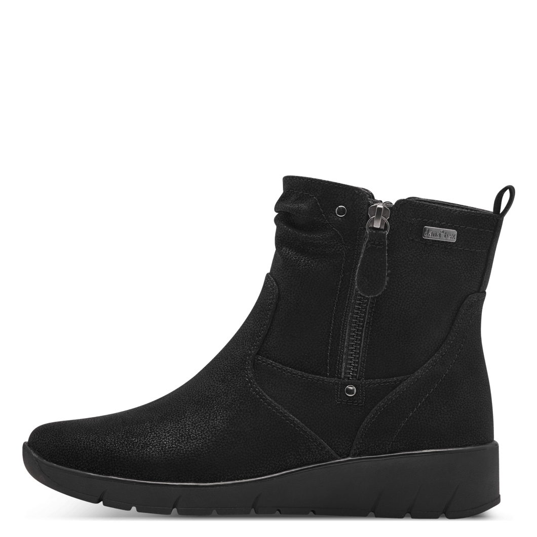 Jana Ladies Black Boot: 26467-41