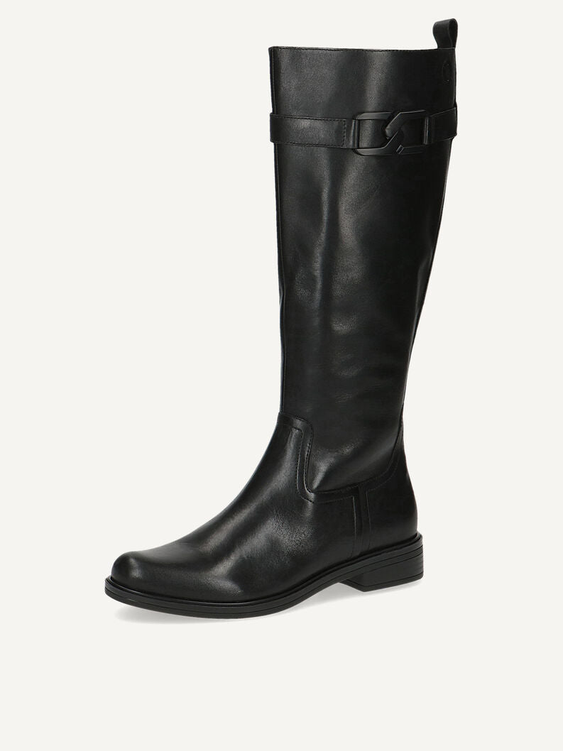 Caprice Ladies Black Knee High Boot(x-small leg) 25504-41