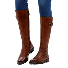 Load image into Gallery viewer, Caprice Ladies Tan Knee High Boot(x-small leg) 25504-41
