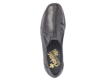 Load image into Gallery viewer, Rieker Ladies Black Slip On Shoe
