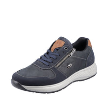 Load image into Gallery viewer, Rieker Men&#39;s Navy Lace-Up Shoe B7613-14
