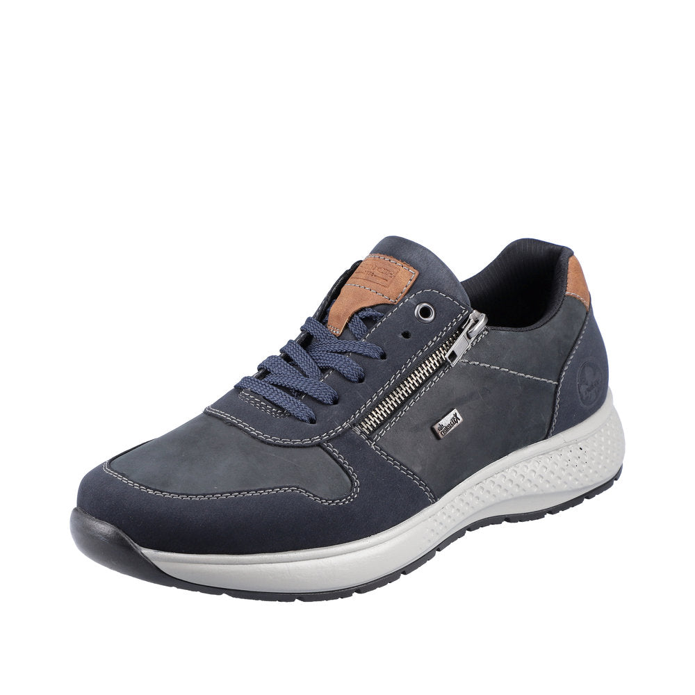 Rieker Men's Navy Lace-Up Shoe B7613-14