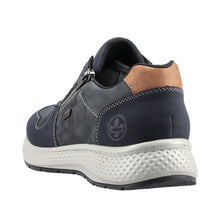 Load image into Gallery viewer, Rieker Men&#39;s Navy Lace-Up Shoe B7613-14
