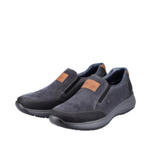 Load image into Gallery viewer, Rieker Mens Navy Slip-On Shoe B7654-02
