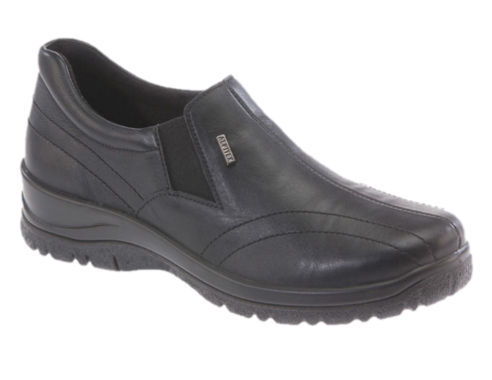 Dubarry Ladies Black Slip-On Shoe : EMBER