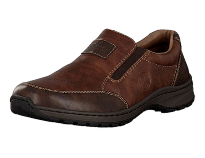 Rieker Mens Brown Slip On Shoe 03354-26