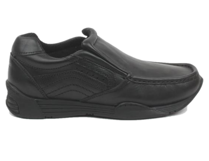 Wrangler Mens Black Slip-On Shoe