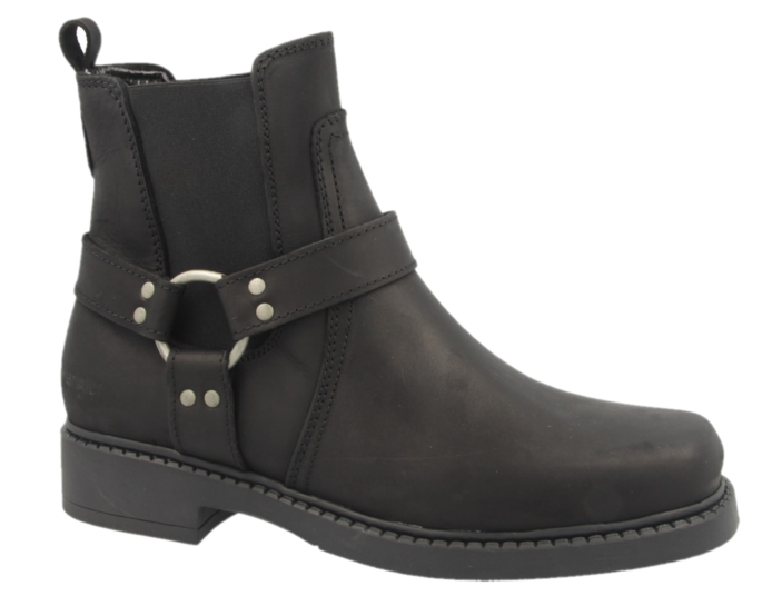 Wrangler Mens Black Pull-On Boot