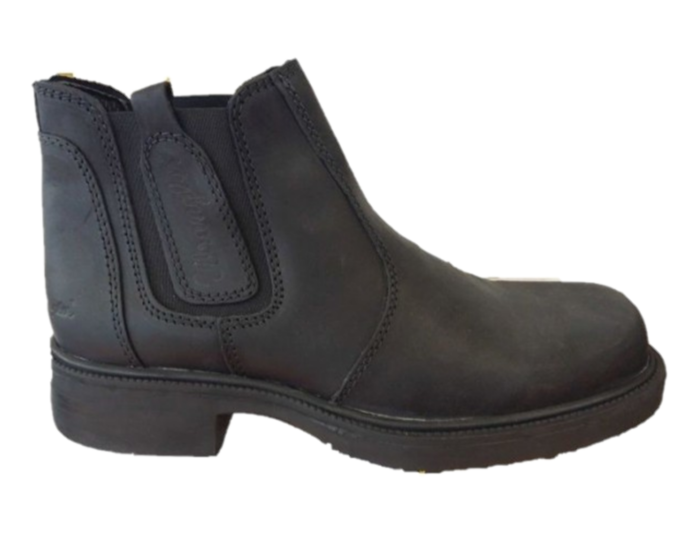 Wrangler Mens Black Slip-On Boot