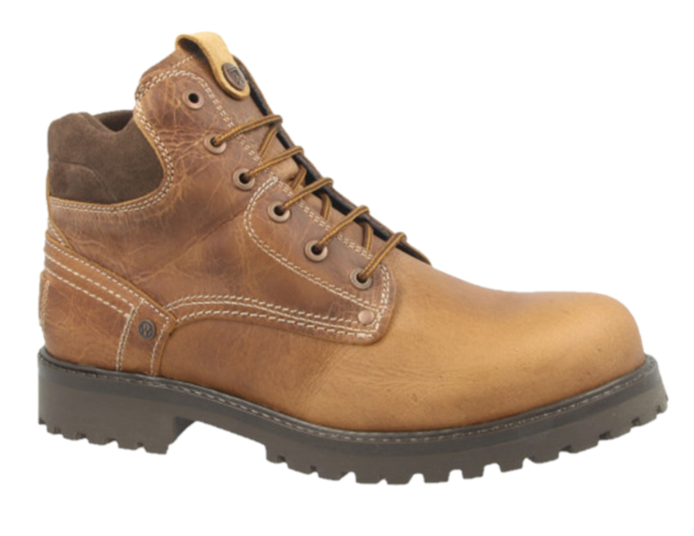 Wrangler Mens Tan Lace-Up Boot