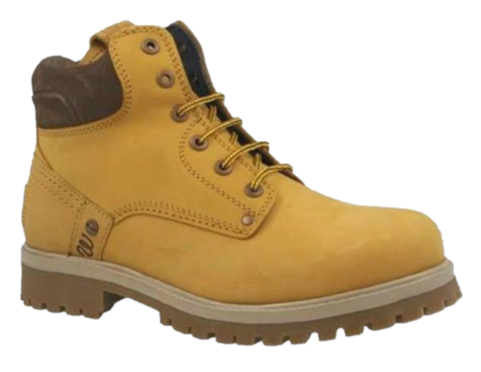 Wrangler Mens Honey Nubuck Lace-Up Boot