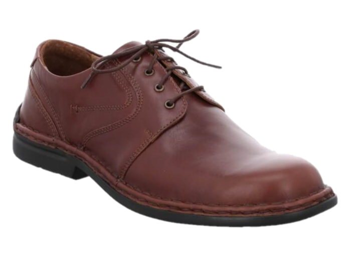 Josef Seibel Mens Brandy Lace-Up Shoe