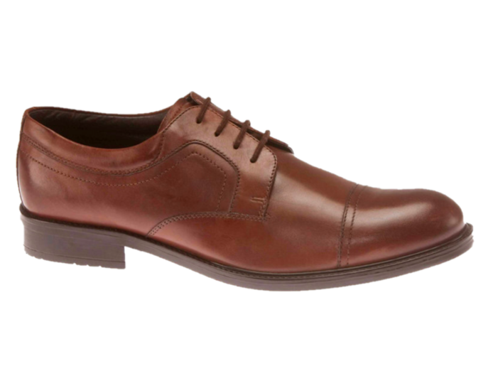 Dubarry Mens Brown Toe Cap Lace-Up Shoe